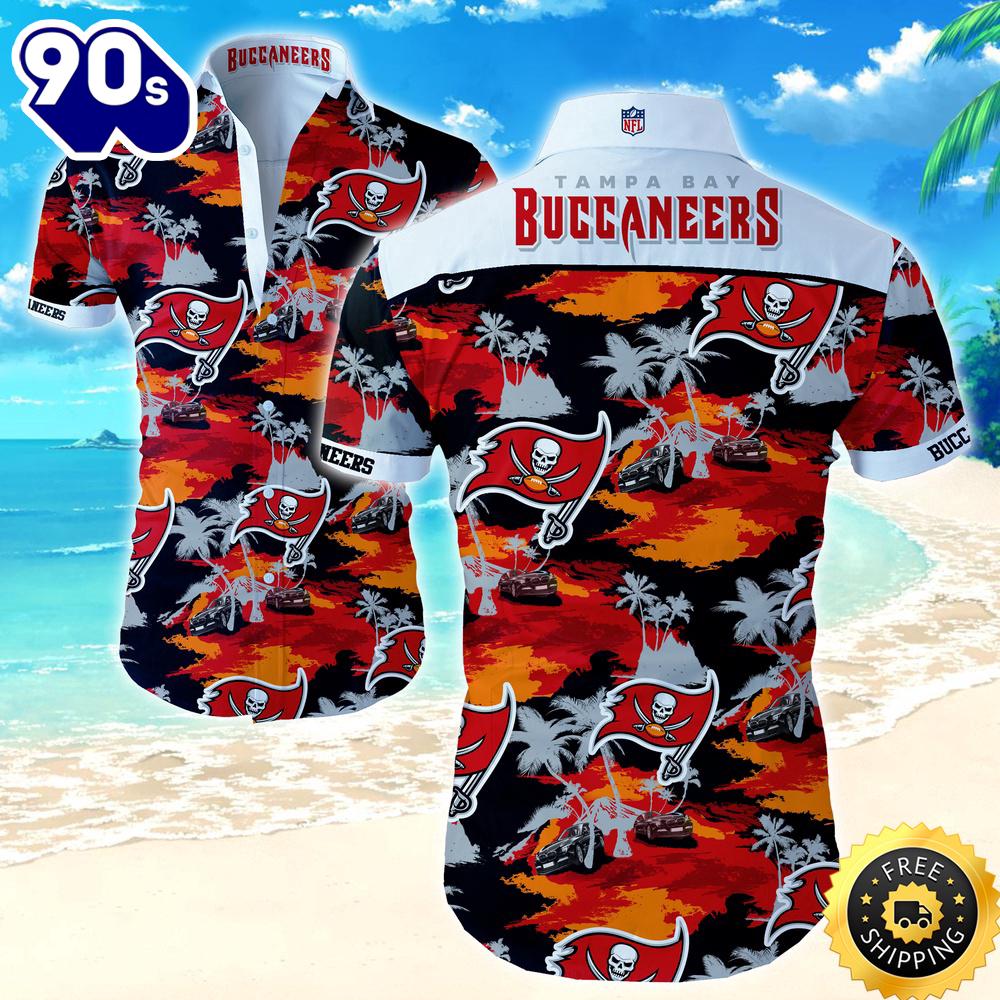 Nfl Tampa Bay Buccaneers Hawaiian Shirt Summer Button Up Nfl Tampa Bay Buccaneers Hawaiian Shirt Summer Button Up