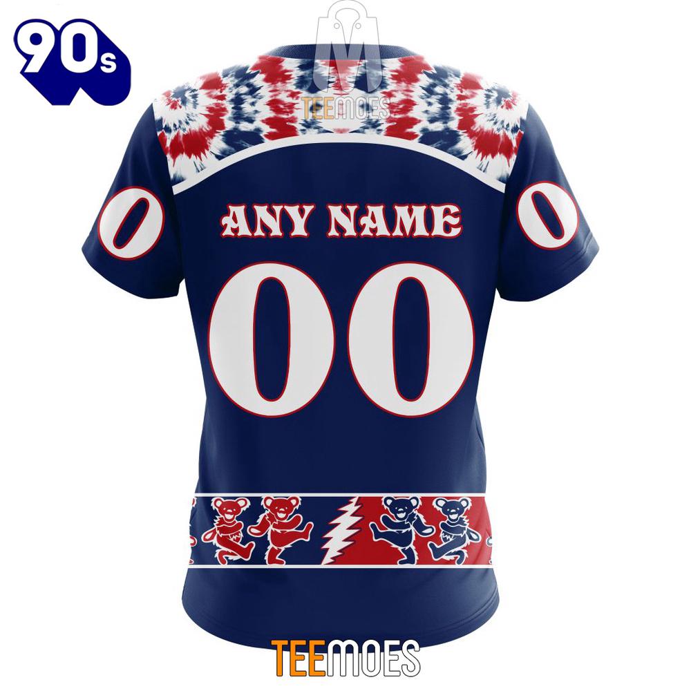 NFL Tennessee Titans Custom Name Number Grateful Dead T-Shirt NFL Tennessee Titans Custom Name Number Grateful Dead T-Shirt