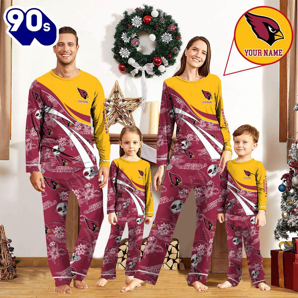 NFL Family Pajama Set, NFLArizona Cardinals Pajamas Personalized Your Name Football Team Pajamas NFL Family Pajama Set, NFLArizona Cardinals Pajamas Personalized Your Name Football Team Pajamas
