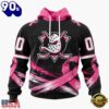 NHL Anaheim Ducks 2026 Hockey Pink Fights Breast Cancer Design Hoodie, TShirt, Sweatshirt, Trending NHL 3D Tee