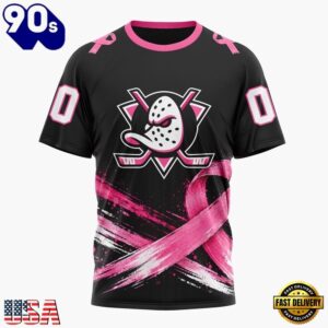 NHL Anaheim Ducks 2026 Hockey Pink Fights Breast Cancer Design Hoodie, TShirt, Sweatshirt, Trending NHL 3D Tee Nhl Anaheim Ducks 2026 Hockey Pink Fights Breast Cancer Design Hoodie Tshirt Sweatshirt 2