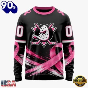NHL Anaheim Ducks 2026 Hockey Pink Fights Breast Cancer Design Hoodie, TShirt, Sweatshirt, Trending NHL 3D Tee Nhl Anaheim Ducks 2026 Hockey Pink Fights Breast Cancer Design Hoodie Tshirt Sweatshirt 4