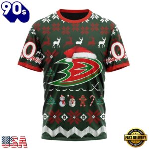 NHL Anaheim Ducks Hockey Christmas Is Coming 2026 Hoodie, T Shirt , Trending NHL 3D Tee Nhl Anaheim Ducks Hockey Christmas IS Coming 2026 Hoodie T Shirt 4