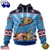 NHL Anaheim Ducks Special Paw Patrol Kits Hoodie, T Shirt , Trending NHL 3D Tee
