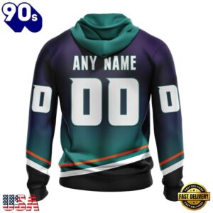 NHL Anaheim Ducks Special Retro Gradient Design Hoodie, T Shirt, Trending NHL 3D Tee Nhl Anaheim Ducks Special Retro Gradient Design Hoodie T Shirt 2