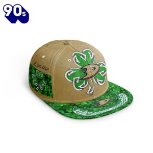 NHL Anaheim Ducks Special Snapback Design For St.Patrick's Day 1 NHL Anaheim Ducks Special Snapback Design For St.Patrick's Day