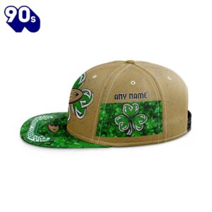 NHL Anaheim Ducks Special Snapback Design For St.Patrick's Day 2 NHL Anaheim Ducks Special Snapback Design For St.Patrick's Day