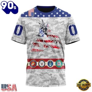 NHL Arizona Coyotes Armed Forces Appreciation Design Hoodie, T Shirt, Trending NHL 3D Tee Nhl Arizona Coyotes Armed Forces Appreciation Design Hoodie T Shirt 4