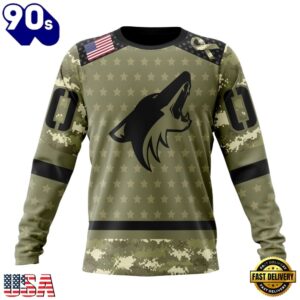 NHL Arizona Coyotes Special Camo Military Appreciation Hoodie, T Shirt , Trending NHL 3D Tee Nhl Arizona Coyotes Special Camo Military Appreciation Hoodie T Shirt 3
