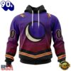 NHL Arizona Coyotes Special Retro Gradient Design Hoodie, T Shirt, Trending NHL 3D Tee