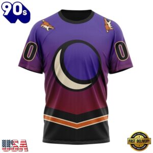 NHL Arizona Coyotes Special Retro Gradient Design Hoodie, T Shirt, Trending NHL 3D Tee Nhl Arizona Coyotes Special Retro Gradient Design Hoodie T Shirt 4
