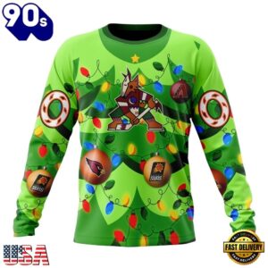 NHL Arizona Coyotes Specialized Christmass Tree Color And City's Sport Teams Hoodie, T Shirt, Trending NHL 3D Tee Nhl Arizona Coyotes Specialized Christmass Tree Color And City S Sport Teams Hoodie T Shirt 3