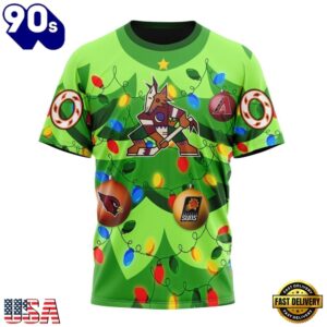 NHL Arizona Coyotes Specialized Christmass Tree Color And City's Sport Teams Hoodie, T Shirt, Trending NHL 3D Tee Nhl Arizona Coyotes Specialized Christmass Tree Color And City S Sport Teams Hoodie T Shirt 4