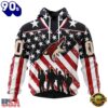 NHL Arizona Coyotes Specialized Kits For Honor USS Military Hoodie, T Shirt , Trending NHL 3D Tee