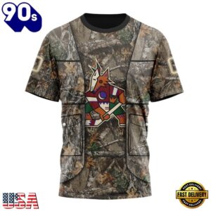 NHL Arizona Coyotes Specialized Unisex Vest Kits With Realtree Camo Hoodie, T Shirt, Trending NHL 3D Tee Nhl Arizona Coyotes Specialized Unisex Vest Kits With Realtree Camo Hoodie T Shirt 4