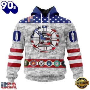 NHL Boston Bruins Armed Forces Appreciation Design Hoodie, T Shirt, Trending NHL 3D Tee Nhl Boston Bruins Armed Forces Appreciation Design Hoodie T Shirt 1