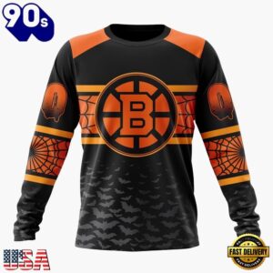 NHL Boston Bruins Halloween Design Personalized Hoodie, T Shirt, Sweatshirt, Trending NHL 3D Tee 1 NHL Boston Bruins Halloween Design Personalized Hoodie, T Shirt, Sweatshirt, Trending NHL 3D Tee Nhl Boston Bruins Halloween Design Personalized Hoodie T Shirt Sweatshirt 2