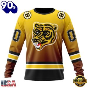NHL Boston Bruins Special Retro Gradient Design Hoodie, T Shirt, Trending NHL 3D Tee Nhl Boston Bruins Special Retro Gradient Design Hoodie T Shirt 3