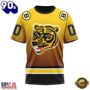 NHL Boston Bruins Special Retro Gradient Design Hoodie, T Shirt, Trending NHL 3D Tee Nhl Boston Bruins Special Retro Gradient Design Hoodie T Shirt 4