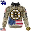 NHL Boston Bruins Specialized Kits For United State With Camo Color Hoodie, T Shirt , Trending NHL 3D Tee