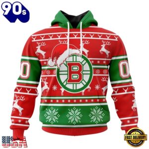 NHL Boston Bruins Specialized Unisex Christmas Is Coming Hoodie, T Shirt , Trending NHL 3D Tee Nhl Boston Bruins Specialized Unisex Christmas IS Coming Hoodie T Shirt 1