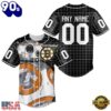 NHL Boston Bruins x BB 8 D Star War Baseball Jersey , Trending NHL Jersey
