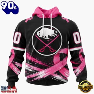 NHL Buffalo Sabres 2026 Hockey Pink Fights Breast Cancer Design Hoodie, TShirt, Sweatshirt, Trending NHL 3D Tee Nhl Buffalo Sabres 2026 Hockey Pink Fights Breast Cancer Design Hoodie Tshirt Sweatshirt 1