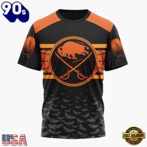 NHL Buffalo Sabres Halloween Design Personalized Hoodie, T Shirt, Sweatshirt, Trending NHL 3D Tee Nhl Buffalo Sabres Halloween Design Personalized Hoodie T Shirt Sweatshirt 3