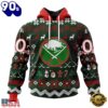 NHL Buffalo Sabres Hockey Christmas Is Coming 2026 Hoodie, T Shirt , Trending NHL 3D Tee