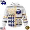 NHL Buffalo Sabres Specialized Christmas Is Coming New Design Hoodie, T Shirt , Trending NHL 3D Tee