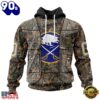 NHL Buffalo Sabres Specialized Unisex Vest Kits With Realtree Camo Hoodie, T Shirt, Trending NHL 3D Tee