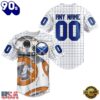 NHL Buffalo Sabres x BB 8 D Star War Baseball Jersey , Trending NHL Jersey