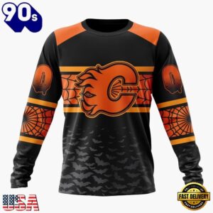 NHL Calgary Flames Halloween Design Personalized Hoodie, T Shirt, Sweatshirt, Trending NHL 3D Tee 1 NHL Calgary Flames Halloween Design Personalized Hoodie, T Shirt, Sweatshirt, Trending NHL 3D Tee Nhl Calgary Flames Halloween Design Personalized Hoodie T Shirt Sweatshirt 2