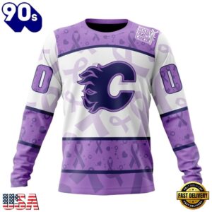 NHL Calgary Flames Special Lavender Fight Cancer Hoodie, T Shirt , Trending NHL 3D Tee 3 NHL Calgary Flames Special Lavender Fight Cancer Hoodie, T Shirt , Trending NHL 3D Tee Nhl Calgary Flames Special Lavender Fight Cancer Hoodie T Shirt 4