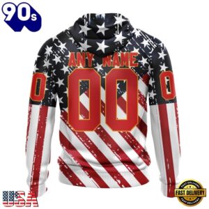 NHL Calgary Flames Specialized Kits For Honor USS Military Hoodie, T Shirt , Trending NHL 3D Tee Nhl Calgary Flames Specialized Kits For Honor Uss Military Hoodie T Shirt 2