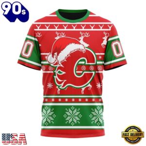 NHL Calgary Flames Specialized Unisex Christmas Is Coming Hoodie, T Shirt , Trending NHL 3D Tee Nhl Calgary Flames Specialized Unisex Christmas IS Coming Hoodie T Shirt 4