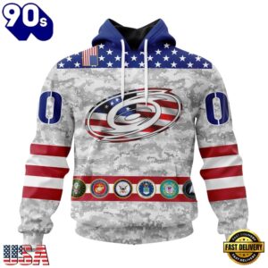 NHL Carolina Hurricanes Armed Forces Appreciation Design Hoodie, T Shirt, Trending NHL 3D Tee Nhl Carolina Hurricanes Armed Forces Appreciation Design Hoodie T Shirt 1
