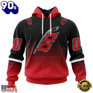 NHL Carolina Hurricanes Special Retro Gradient Design Hoodie, T Shirt, Trending NHL 3D Tee Nhl Carolina Hurricanes Special Retro Gradient Design Hoodie T Shirt 1