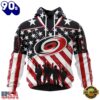 NHL Carolina Hurricanes Specialized Kits For Honor USS Military Hoodie, T Shirt , Trending NHL 3D Tee