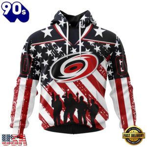 NHL Carolina Hurricanes Specialized Kits For Honor USS Military Hoodie, T Shirt , Trending NHL 3D Tee Nhl Carolina Hurricanes Specialized Kits For Honor Uss Military Hoodie T Shirt 1