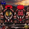 NHL Chicago Blackhawks 2026 Native American Heritage Design Hoodie Shirt, Trending NHL 3D Tee