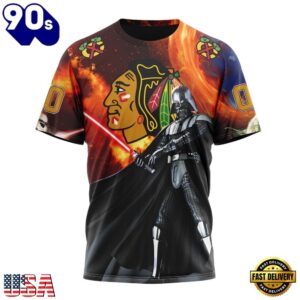 NHL Chicago BlackHawks x Star War Specialized Design Hoodie, T Shirt , Trending NHL 3D Tee 2 NHL Chicago BlackHawks x Star War Specialized Design Hoodie, T Shirt , Trending NHL 3D Tee Nhl Chicago Blackhawks X Star War Specialized Design Hoodie T Shirt 3