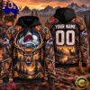 NHL Colorado Avalanche 2026 Personalized Hunting Camo Design Hoodie, Trending NHL 3D Tee