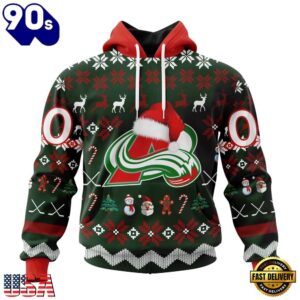 NHL Colorado Avalanche Hockey Christmas Is Coming 2026 Hoodie, T Shirt , Trending NHL 3D Tee Nhl Colorado Avalanche Hockey Christmas IS Coming 2026 Hoodie T Shirt 1