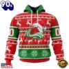 NHL Colorado Avalanche Specialized Unisex Christmas Is Coming Hoodie, T Shirt , Trending NHL 3D Tee