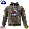 NHL Colorado Avalanche Specialized Unisex Vest Kits With Realtree Camo Hoodie, T Shirt, Trending NHL 3D Tee