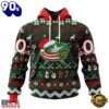 NHL Columbus Blue Jackets Hockey Christmas Is Coming 2026 Hoodie, T Shirt , Trending NHL 3D Tee