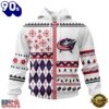 NHL Columbus Blue Jackets Specialized Christmas Is Coming New Design Hoodie, T Shirt , Trending NHL 3D Tee