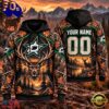 NHL Dallas Stars 2026 Personalized Hunting Camo Design Hoodie, Trending NHL 3D Tee