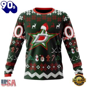 NHL Dallas Stars Hockey Christmas Is Coming 2026 Hoodie, T Shirt , Trending NHL 3D Tee Nhl Dallas Stars Hockey Christmas IS Coming 2026 Hoodie T Shirt 3